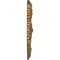 Ekena Millwork Marseille Ceiling Medallion (Fits Canopies up to 7 3/8"), Hand-Painted Pale Gold, 21"OD x 2"P CM21MAPAS - alternate 4